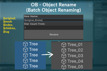 OB - Object Rename | Unity Tool