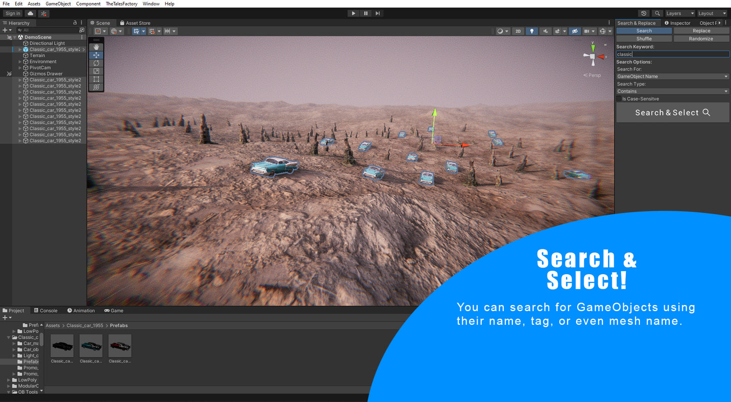 OB - Search & Replace | Unity Tool