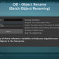 OB - Object Rename | Unity Tool