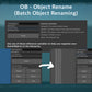 OB - Object Rename | Unity Tool