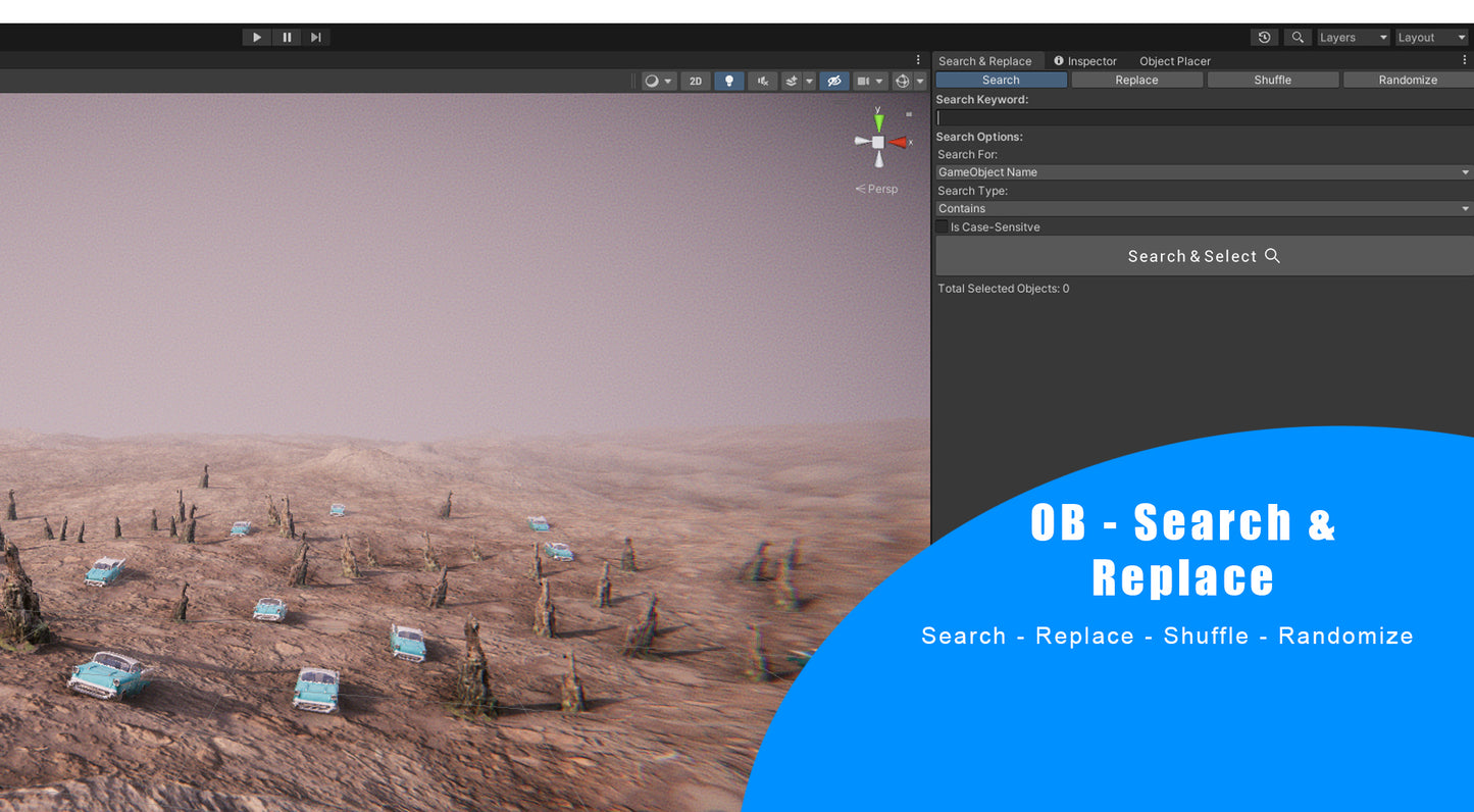 OB - Search & Replace | Unity Tool